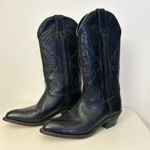 SOLD - Vintage leather Durango cowboy boots
